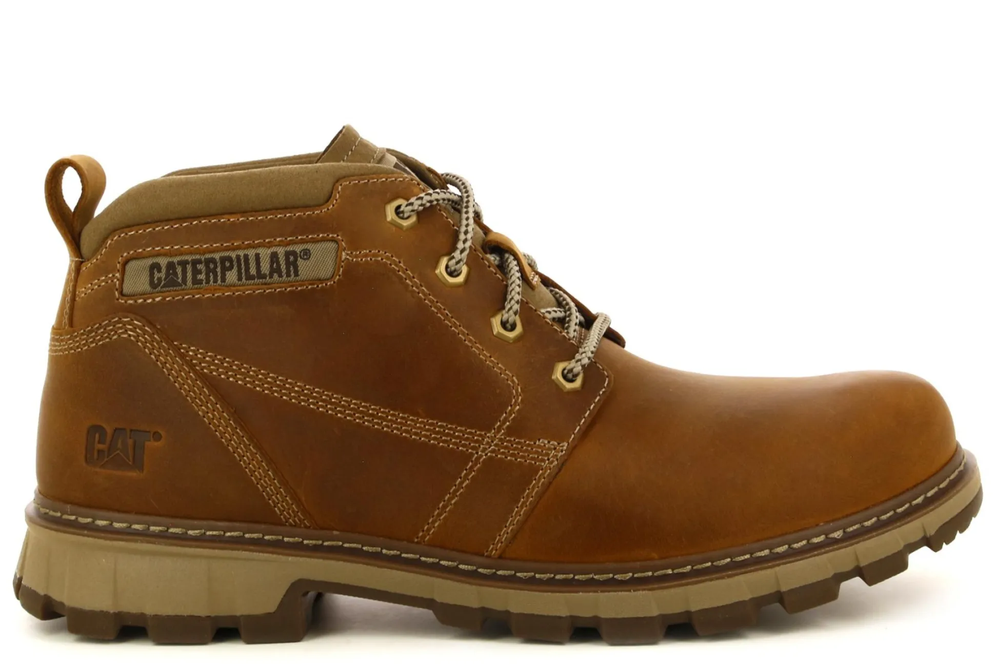 Hot Caterpillar Ankle Boots Gold Rush
