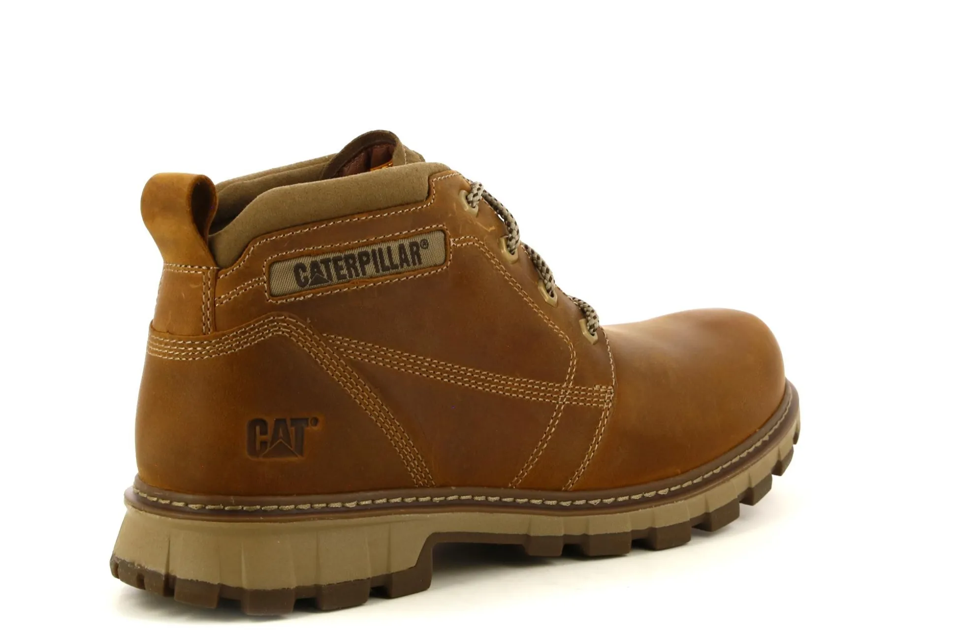 Hot Caterpillar Ankle Boots Gold Rush
