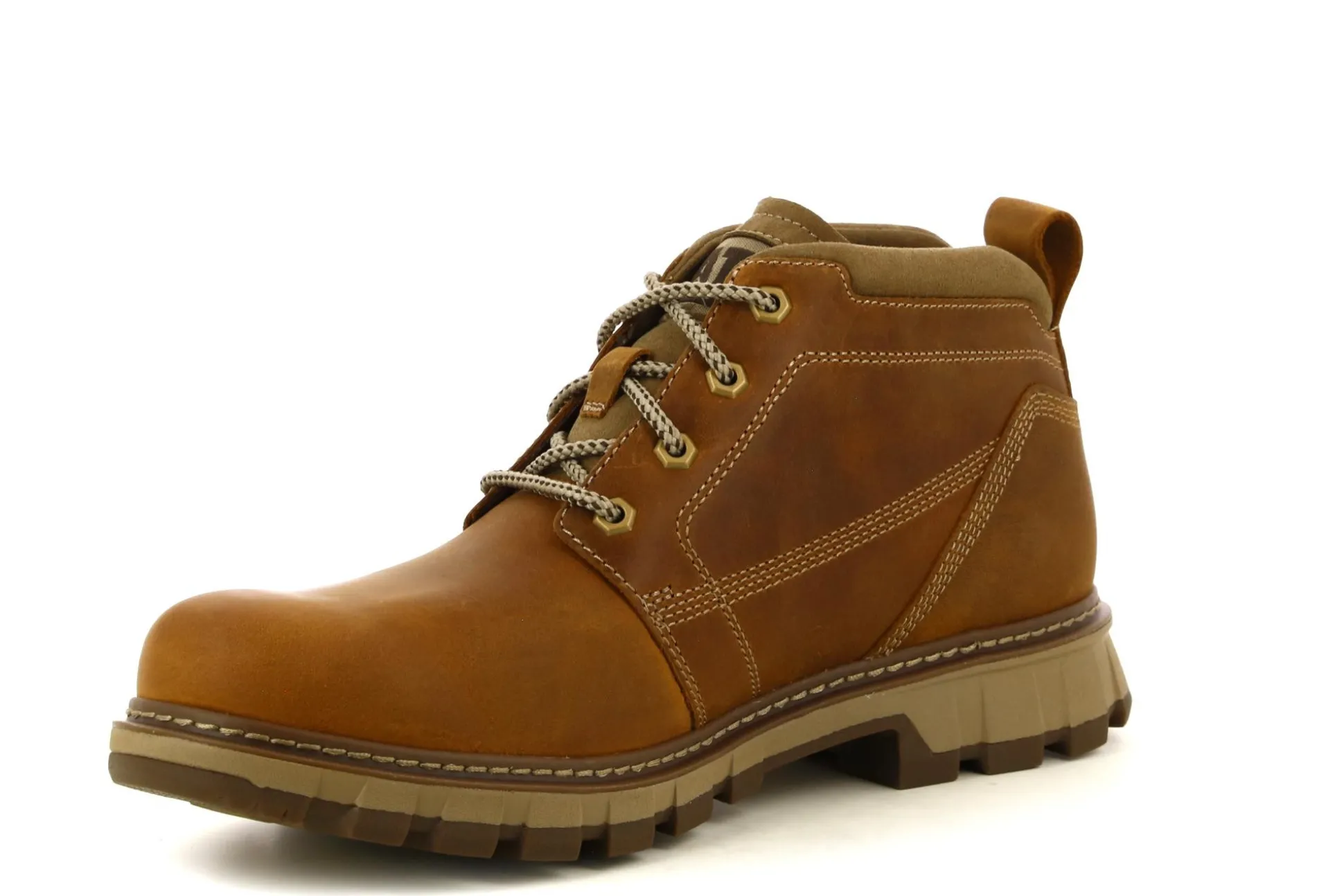 Hot Caterpillar Ankle Boots Gold Rush