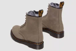 Online Dr. Martens Flat Ankle Boots 1460 Serena