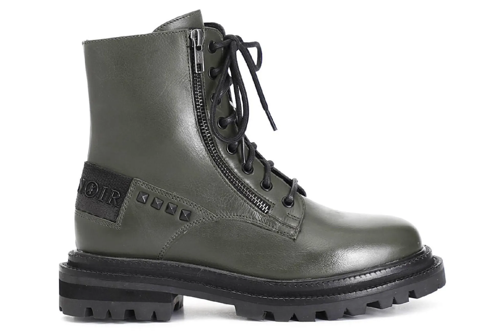 Clearance Cafe Noir Flat Ankle Boots Fc1101