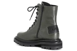 Clearance Cafe Noir Flat Ankle Boots Fc1101