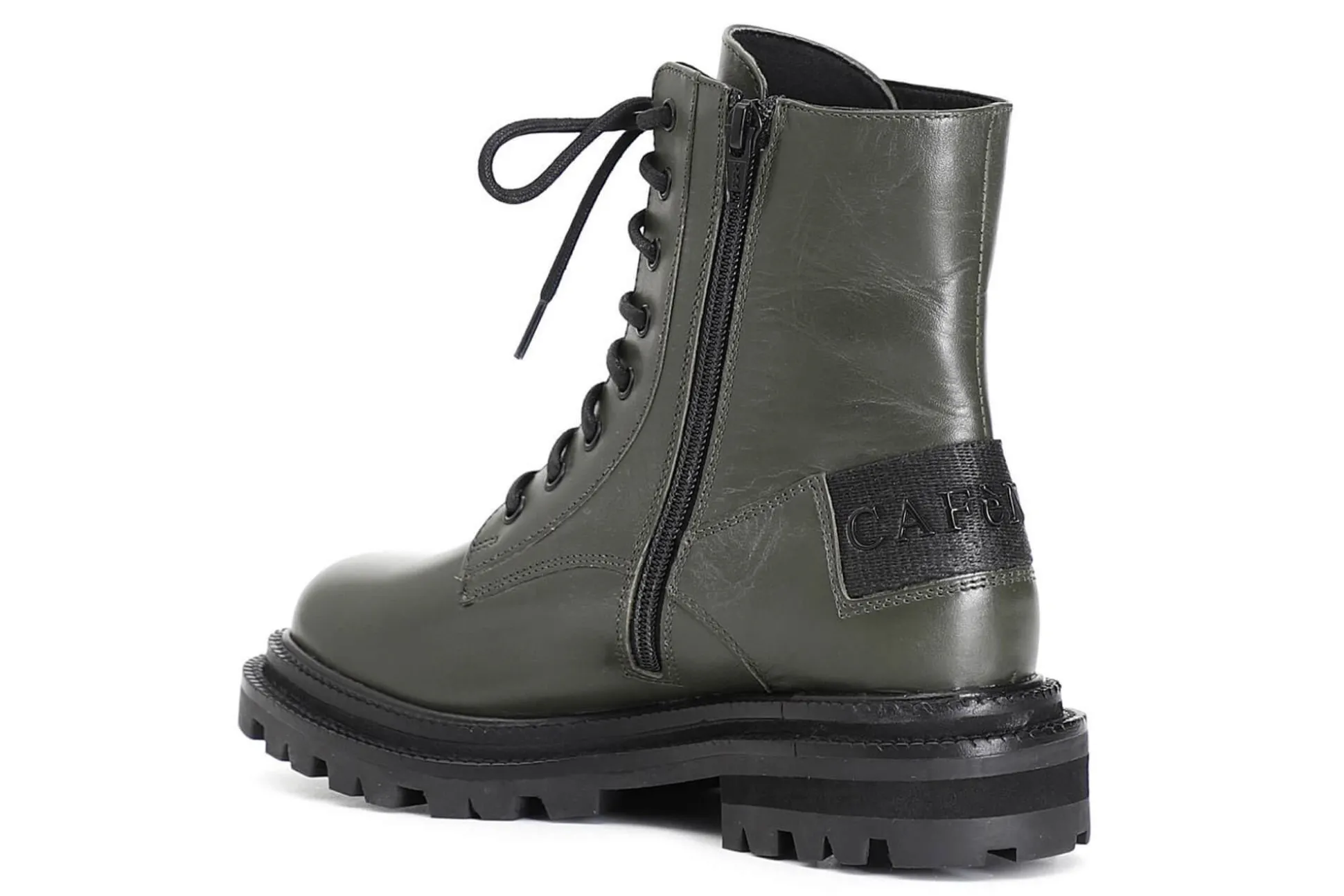 Clearance Cafe Noir Flat Ankle Boots Fc1101