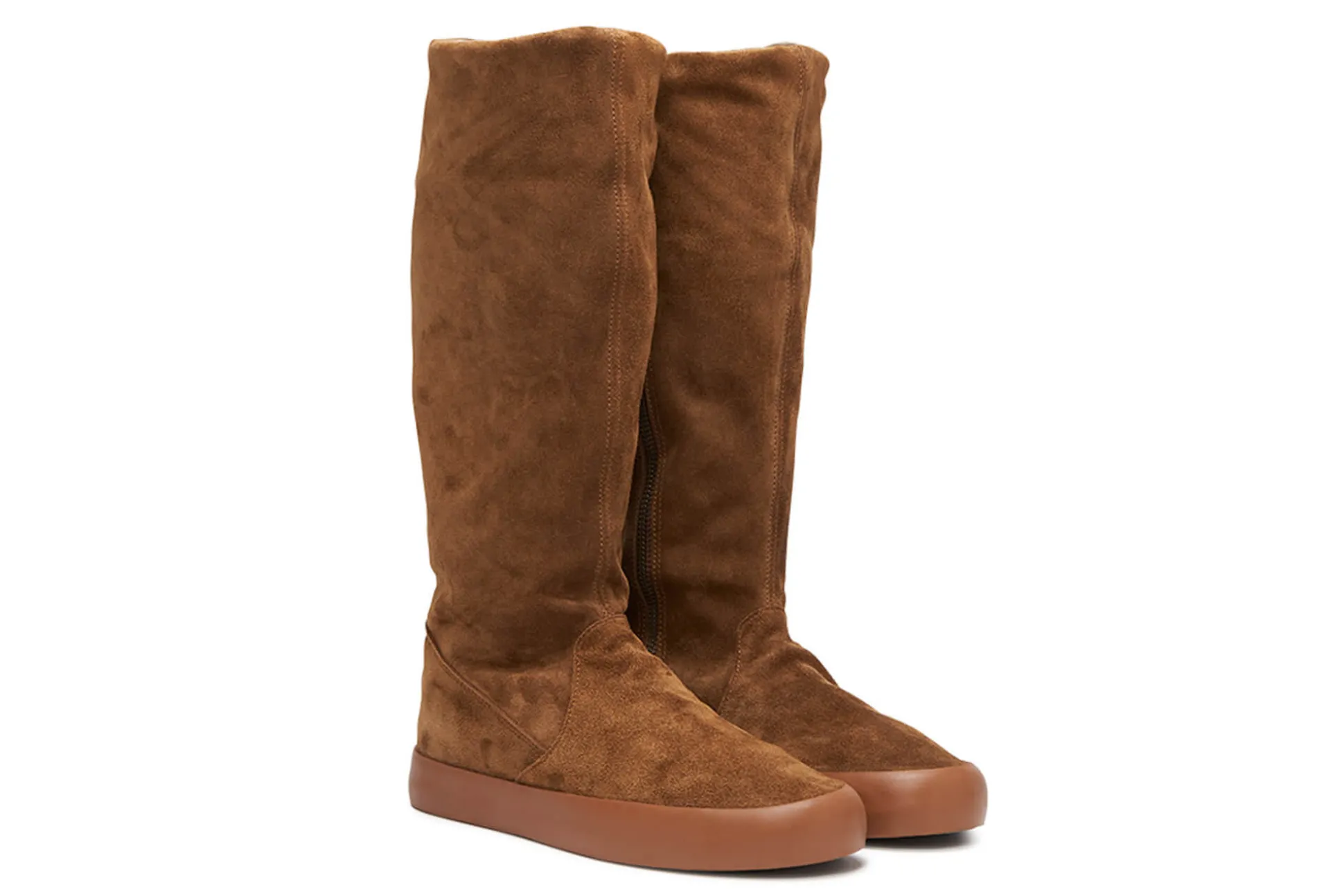 Discount Aro Flat Boots 3736 Uma Suede