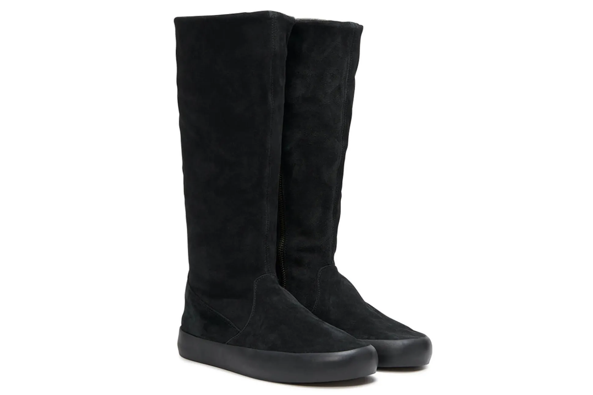 Clearance Aro Flat Boots 3736 Uma Suede