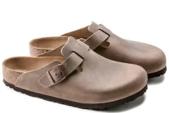 Flash Sale Birkenstock Flat Clogs Boston Leoi - Narrow