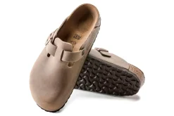 Flash Sale Birkenstock Flat Clogs Boston Leoi - Narrow