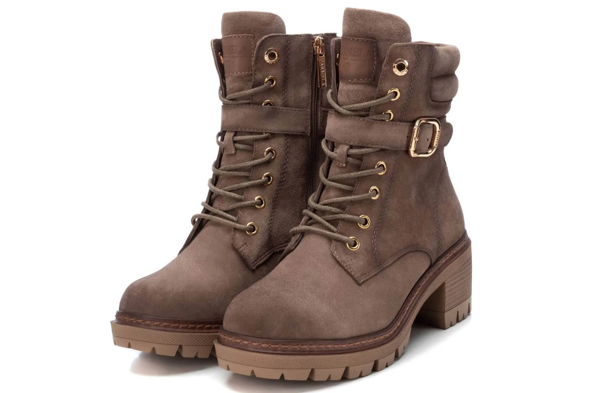 Hot Carmela Heeled Ankle Boots 161049