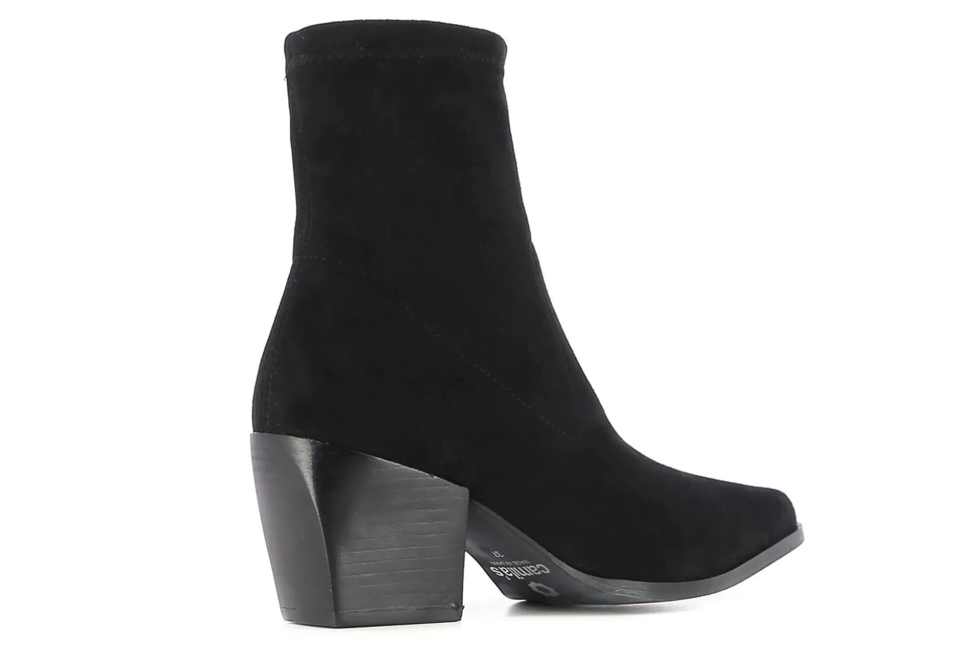 Cheap Camila's Heeled Ankle Boots Argentea