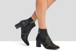 Clearance Audley Heeled Ankle Boots Luna
