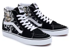 Fashion Vans High-Top Sneakers Sk8-Hi Flame Skull