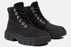Outlet Timberland Platform Ankle Boots Greyfield Leather Boot