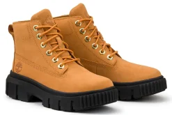 Cheap Timberland Platform Ankle Boots Greyfield Leather Boot
