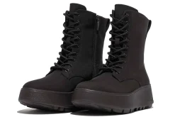 Fashion Fitflop Platform Boots F-Mode Water-Resist Nylon
