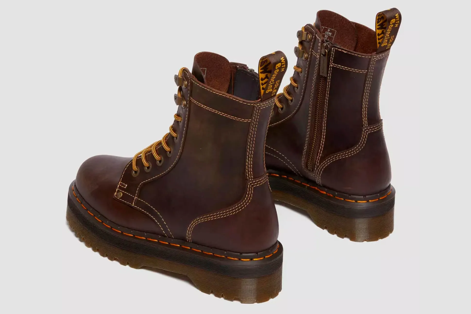 Cheap Dr. Martens Platform Boots Jadon Arc