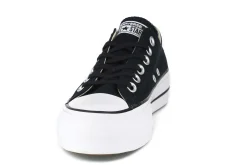 Shop Converse Platform Sneakers 560250C/001 Black White