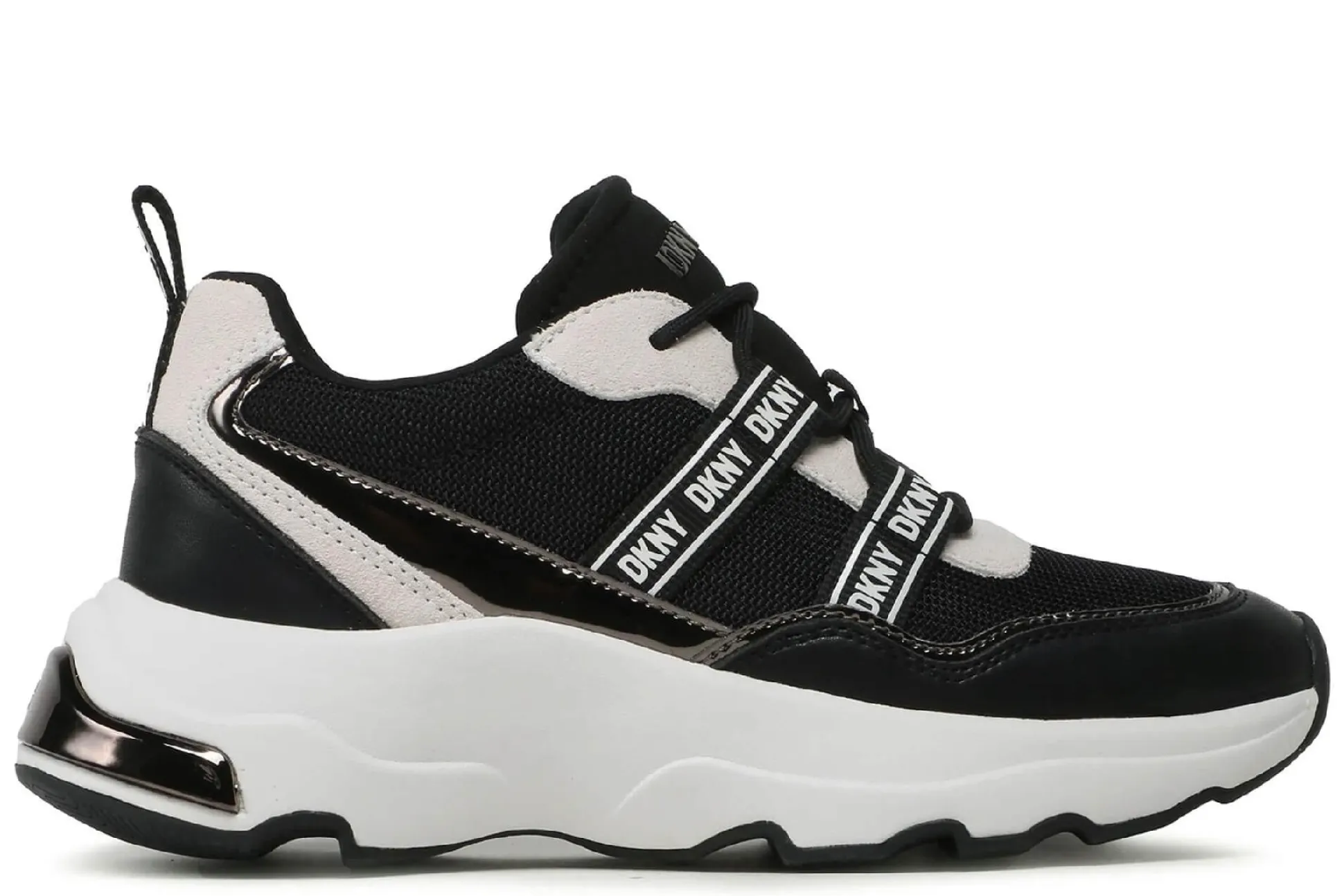 New Dkny Platform Sneakers Justine - Slip On