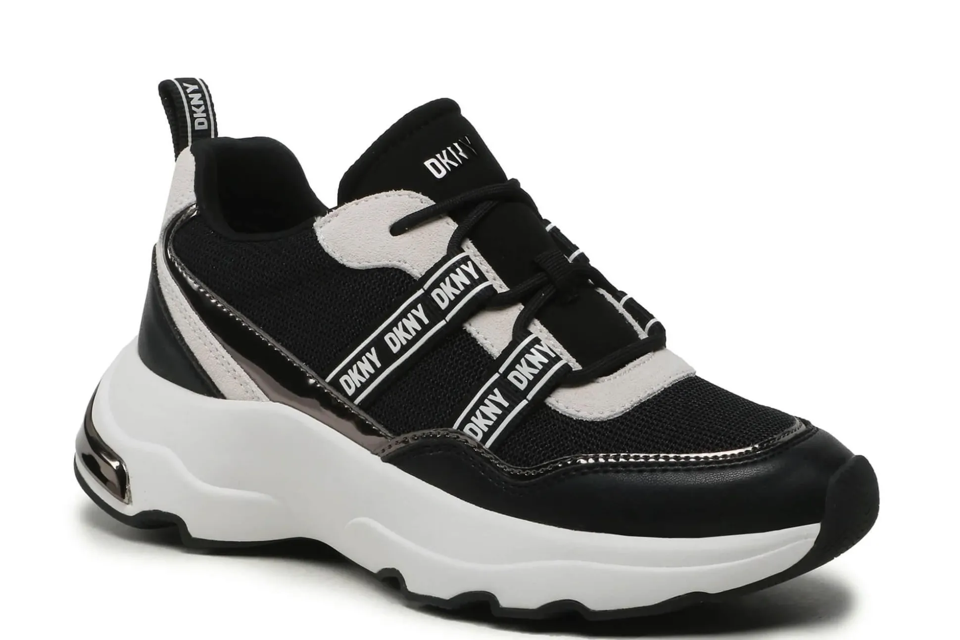 New Dkny Platform Sneakers Justine - Slip On