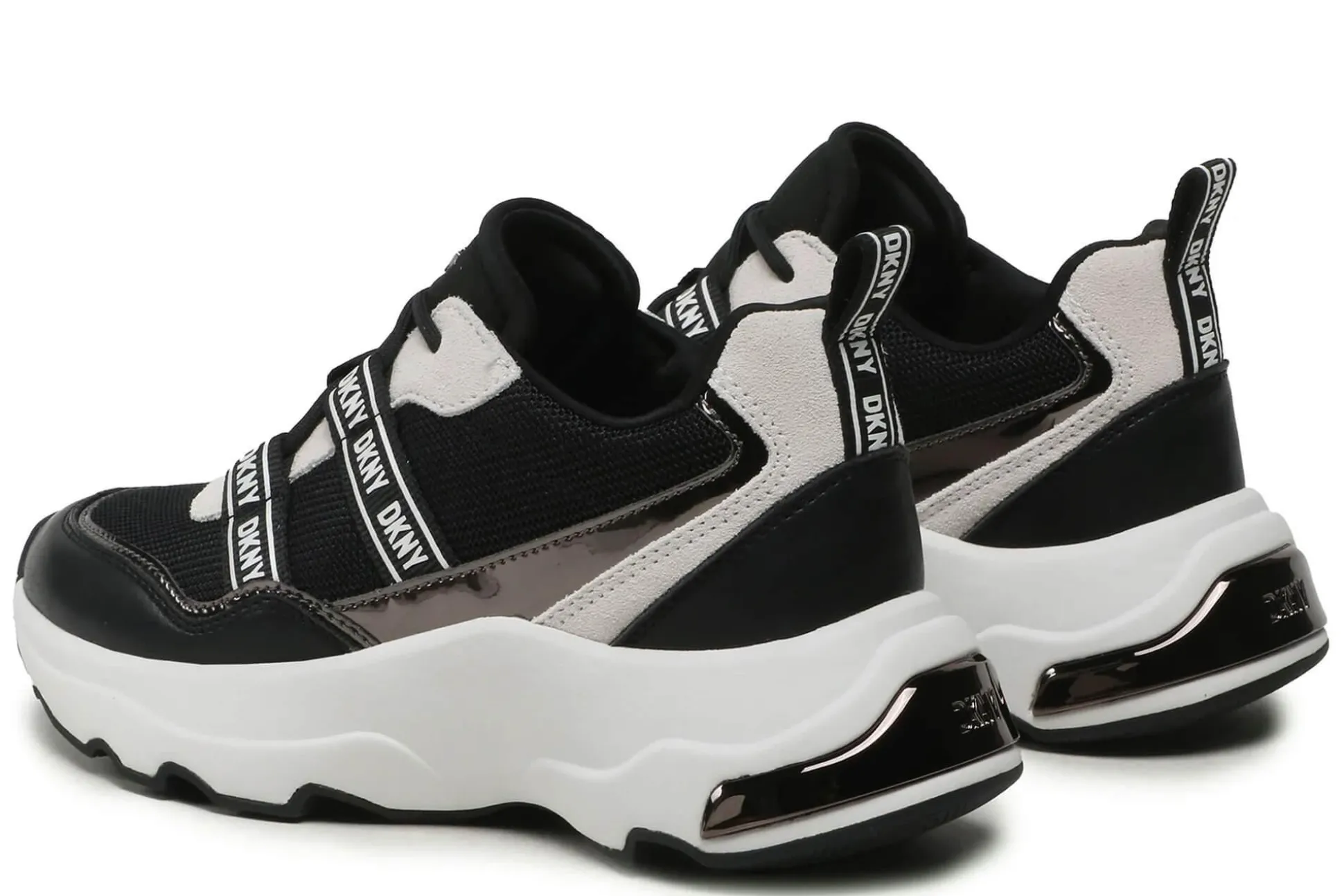 New Dkny Platform Sneakers Justine - Slip On