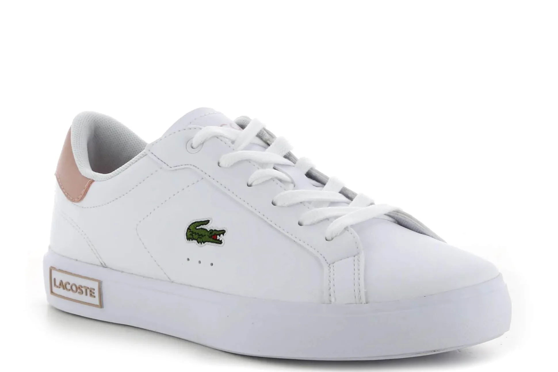 Shop Lacoste Sneakers 41Suj0014/1Y9 White Light Pink