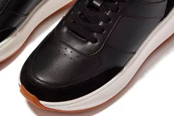 Cheap Fitflop Wedged Sneakers F-Mode Lth Sued Flatform