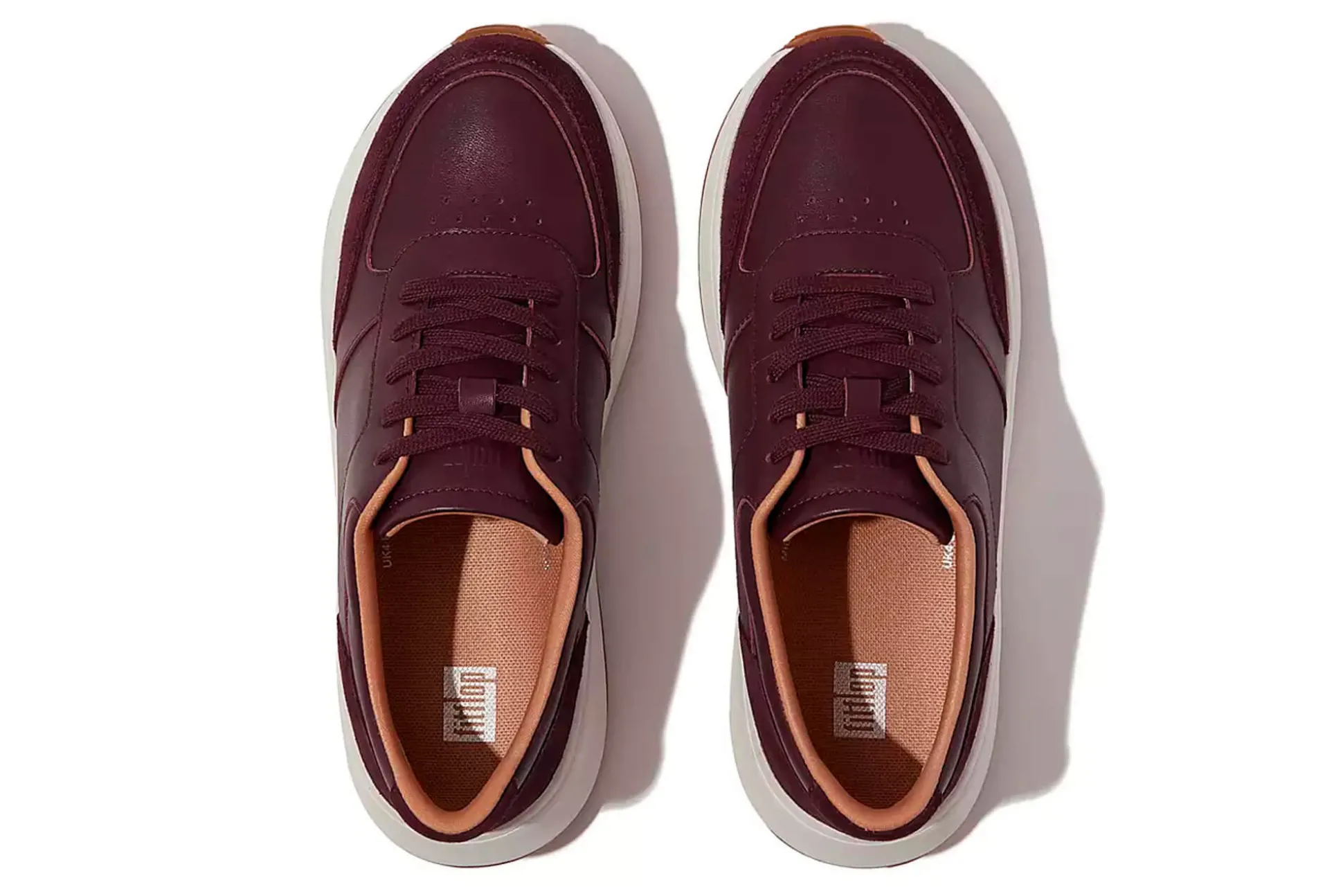 Best Fitflop Wedged Sneakers F-Mode Lth Sued Flatform