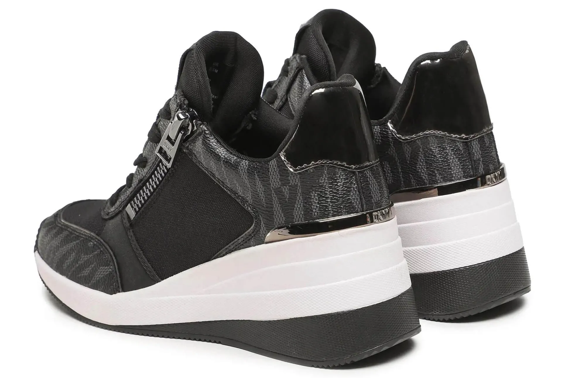 Hot Dkny Wedged Sneakers Kaden - Lace Up