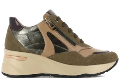 Cheap Casas Collection Wedged Sneakers Rosy