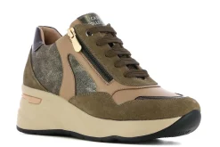 Cheap Casas Collection Wedged Sneakers Rosy