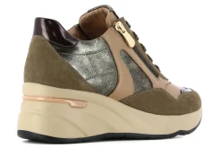 Cheap Casas Collection Wedged Sneakers Rosy
